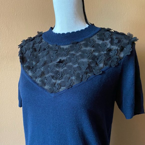 Nwt Draper James Fleurette Embellished 
